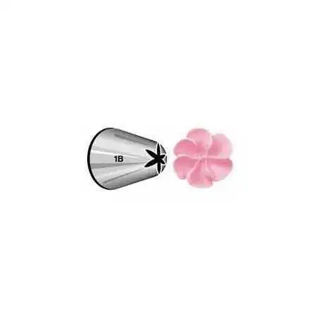Beccuccio n. 1B Goccia Floreale Wilton Decorazioni dolci e Cupcakes con Sac a Poche
