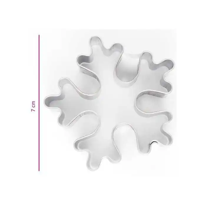 TAGLIABISCOTTI FROZEN CRISTALLO DI NEVE (7CM)