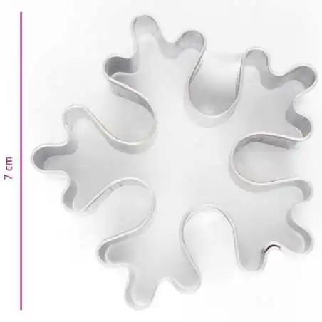 TAGLIABISCOTTI FROZEN CRISTALLO DI NEVE (7CM)