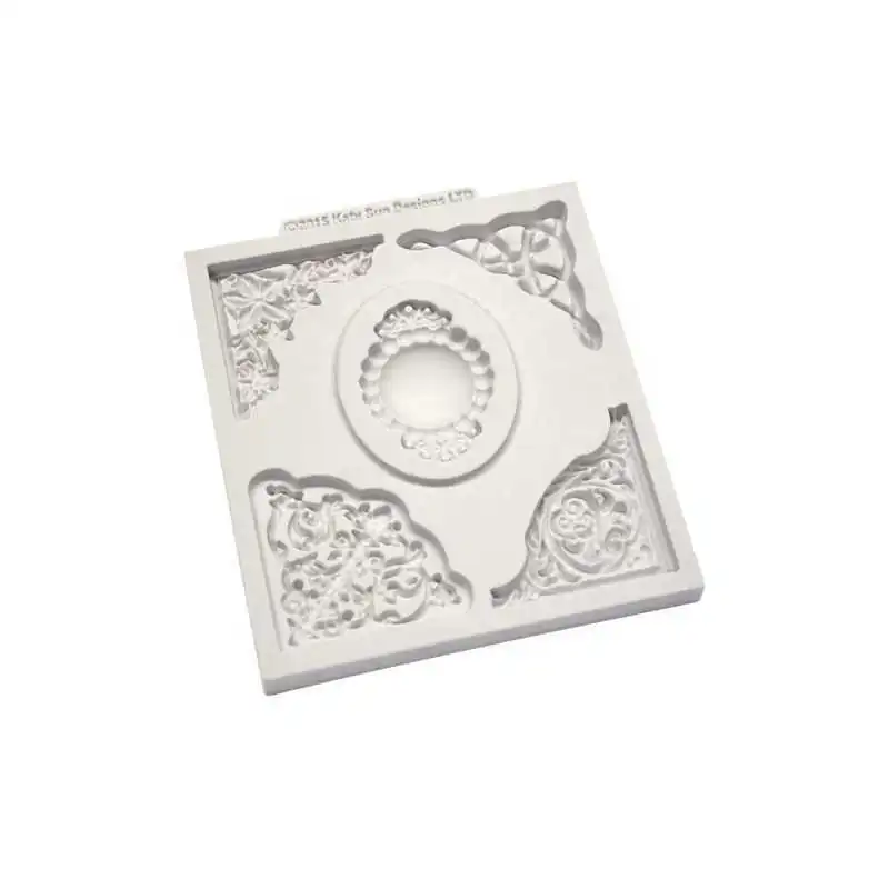 STAMPO SILICONE CORNICI DECORATE  E CAMEO KATY SUE