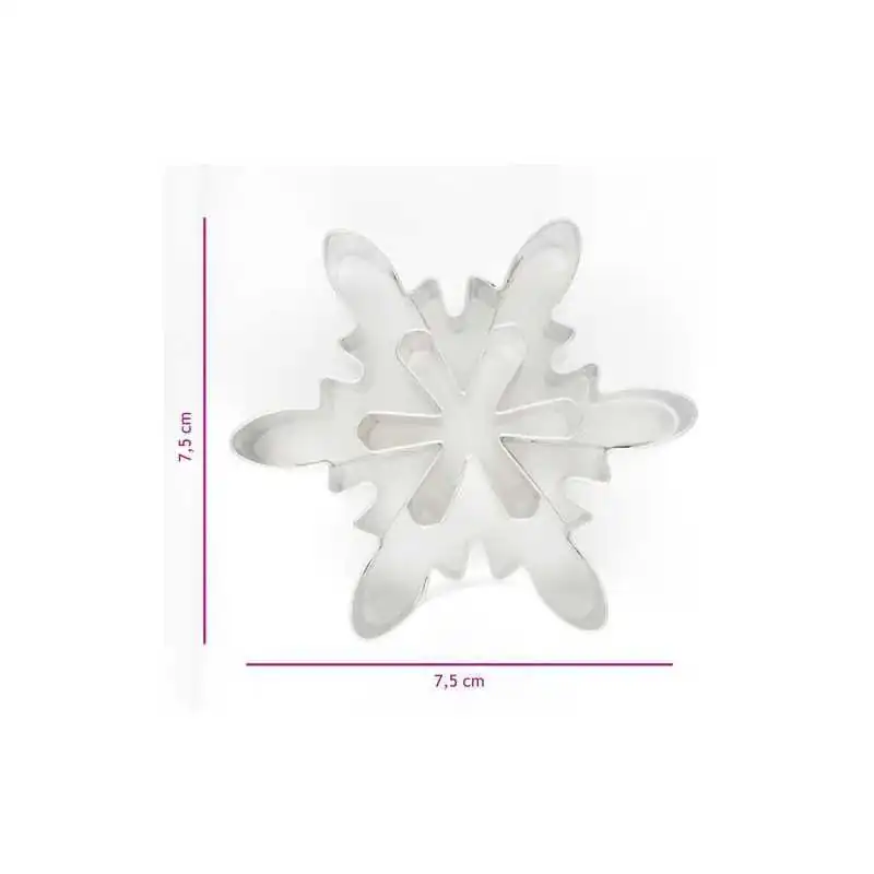 TAGLIABISCOTTI CRISTALLO DI NEVE  7,5 CM FROZEN