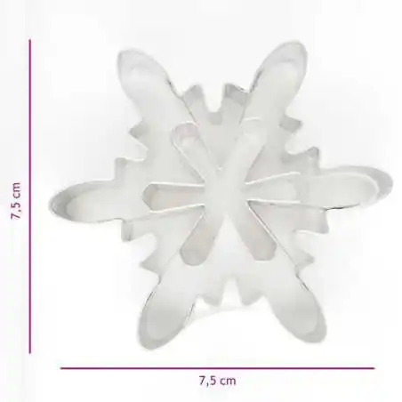 TAGLIABISCOTTI CRISTALLO DI NEVE  7,5 CM FROZEN
