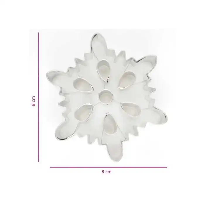 TAGLIABISCOTTI CRISTALLO DI GHIACCIO  8 CM FROZEN