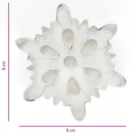 TAGLIABISCOTTI CRISTALLO DI GHIACCIO  8 CM FROZEN