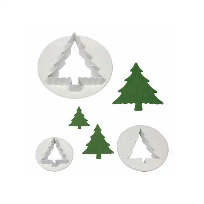 SET 3 TAGLIAPASTA ALBERO DI NATALE PME