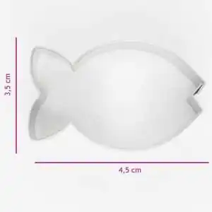 TAGLIABISCOTTI PESCE (4,5 CM) 2