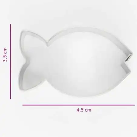TAGLIABISCOTTI PESCE (4,5 CM)