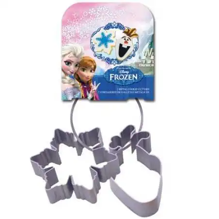 SET 2 TAGLIABISCOTTI FROZEN DISNEY