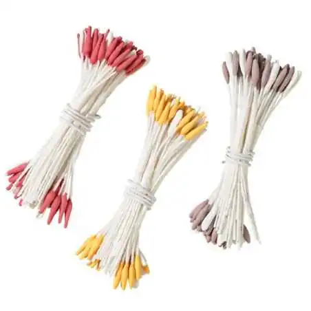 CF. 30 PISTILLI GIGLIO ASSORTITI WILTON Accessori Dummy Polistirolo WILTON