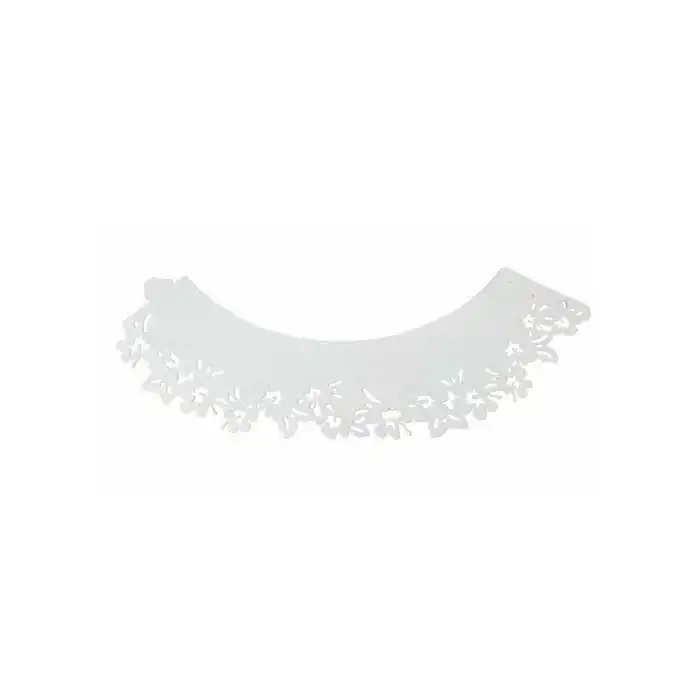 WRAPPERS FIORI BIANCHI CUPCAKE PME (12PZ)