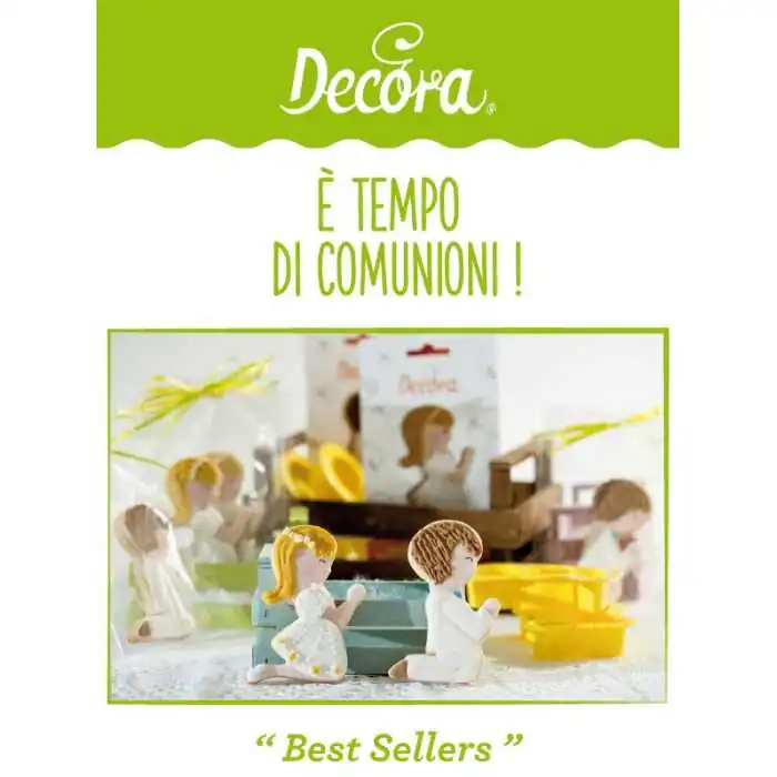 TAGLIABISCOTTO COMUNIONE BIMBO DECORA