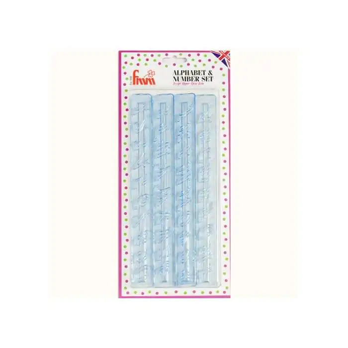 TAGLIAPASTA ALFABETO E NUMERI MAIUSCOLO ITALIC TAPPITS FMM