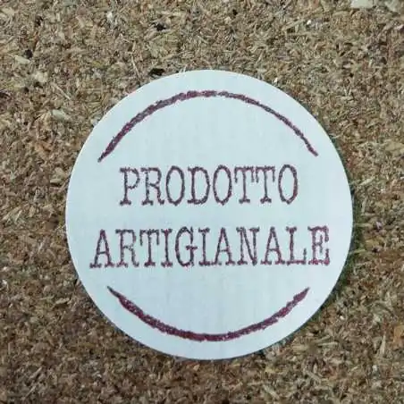 STICKERS ADESIVI PRODOTTO ARTIGIANALE (10PZ)