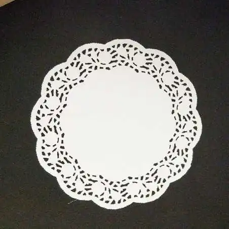 CF. 120 CENTRINI 21CM BIANCO PERLA DI CARTA