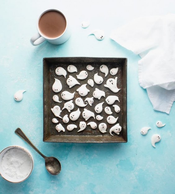 Cioccolata con fantasmi di marshmallow